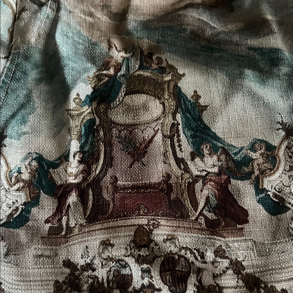 Men's Artistic Print Shorts - Picture 4 of 4
